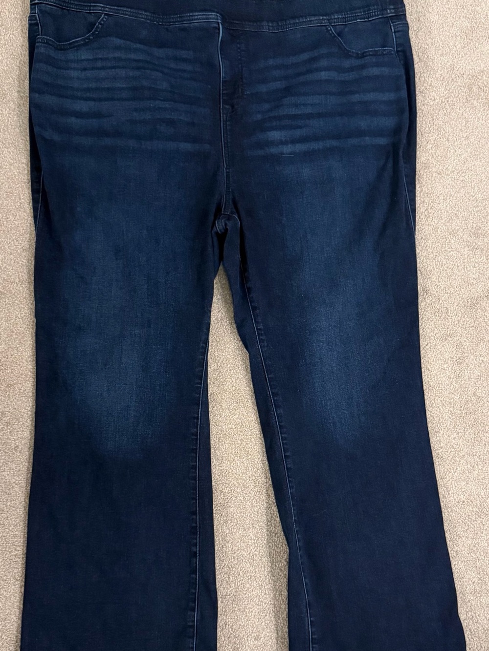 torrid Dark Blue Lean Jean Slim Boot size 4s